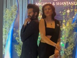 Viral: Sushmita Sen And Karan Veer Mehra Twin In Black, Pose For Paps At A Wedding event Viral: Sushmita Sen And Karan Veer Mehra Twin In Black, Pose For Paps At A Wedding event