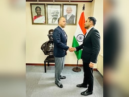 Shanghai Consul General Pratik Mathur Meets Karan Adani, Discusses Key Growth Areas
