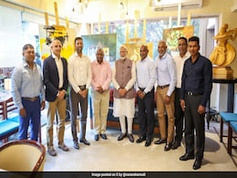 PM Modi Meets Members Of 1996 World Cup-Winning Sri Lankan Cricket Team PM Modi Meets Members Of 1996 World Cup-Winning Sri Lankan Cricket Team