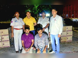 Rajasthan: पीलीबंगा में 1 करोड़ रुपए की शराब से लदा कैंटर जब्त, गुजरात में हो रही थी तस्करी, दो गिरफ्तार 
