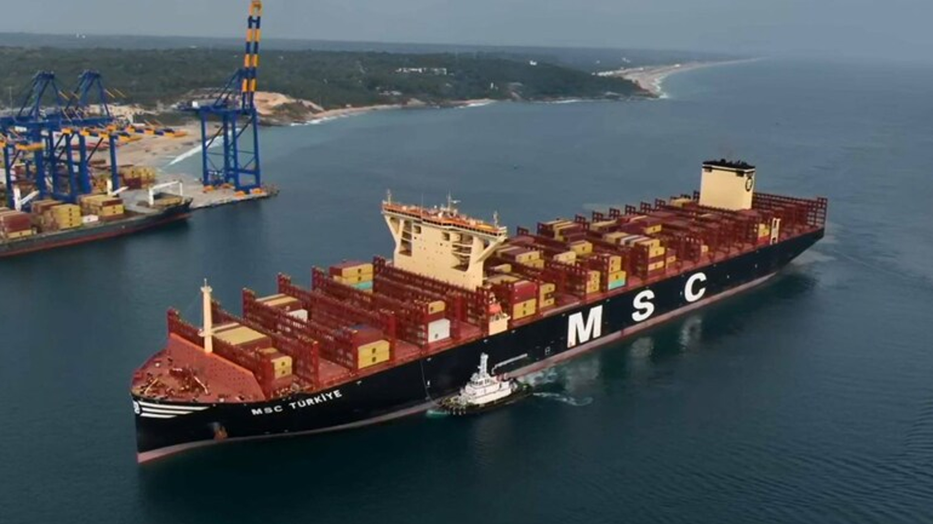 Adani's Vizhinjam Port Welcomes World's Largest Eco-Friendly Container Ship