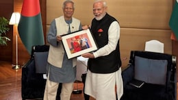 Muhammad Yunus Gifts PM Modi Throwback Photo At Bilateral Meet In Thailand