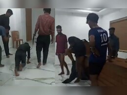 Workplace Harassment Video: टारगेट पूरा न करने पर कर्मचारी को गले में पट्टा डालकर घुटनों पर चलाया, कपड़े उतरवाए Workplace Harassment Video: टारगेट पूरा न करने पर कर्मचारी को गले में पट्टा डालकर घुटनों पर चलाया, कपड़े उतरवाए