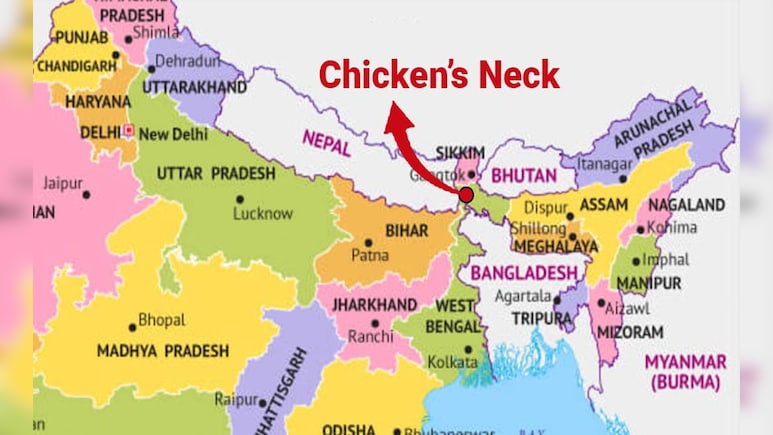 भारत का चिकन नेक किसे कहा जाता है? जानें क्यों चर्चा में रहता है ये इलाका