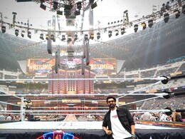 साउथ के इस एक्टर ने रचा इतिहास! बने फ्रंट रो से WWE लाइव देखने और रेसलमेनिया में होने वाले पहले सेलेब्रिटी   साउथ के इस एक्टर ने रचा इतिहास! बने फ्रंट रो से WWE लाइव देखने और रेसलमेनिया में होने वाले पहले सेलेब्रिटी