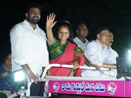 "Government Of Words, Not Action": BRS Leader K Kavitha Targets Revanth Reddy "Government Of Words, Not Action": BRS Leader K Kavitha Targets Revanth Reddy