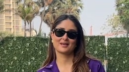 Kareena Kapoor Looks Everyday Chic In A Purple Bandhani Shirt And Blue Jeans