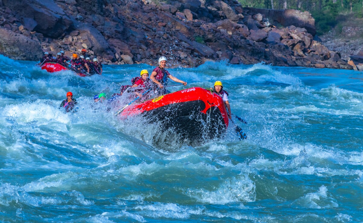 White-water rafting. Photo: iStock White-water rafting. Photo: iStock