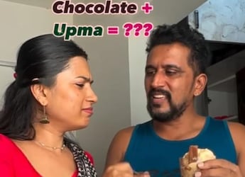 Bizarre Combo Of Ice Cream, Chocolate And Upma Goes Viral. Foodies React To Its Name Bizarre Combo Of Ice Cream, Chocolate And Upma Goes Viral. Foodies React To Its Name