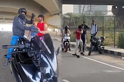 Bodybuilders Assault Superbiker with Baseball Bat in Scorpio Incident in Delhi Bodybuilders Assault Superbiker with Baseball Bat in Scorpio Incident in Delhi