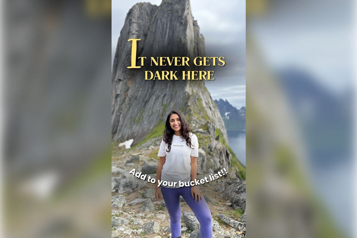Aakanksha Monga Shares Her Magical Midnight Sun Experience in Norway Aakanksha Monga Shares Her Magical Midnight Sun Experience in Norway