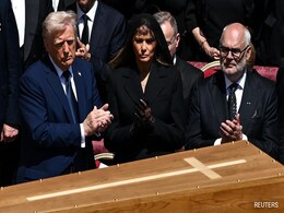 Why Trump's Blue Suit At Pope's Funeral Became Unexpected Talking Point Why Trump's Blue Suit At Pope's Funeral Became Unexpected Talking Point