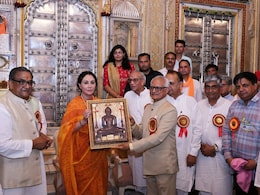 करौली के श्री महावीर जी मेले में पहुंचीं दिया कुमारी, कहा- सड़कों के लिए करोड़ों रुपये मंजूर करौली के श्री महावीर जी मेले में पहुंचीं दिया कुमारी, कहा- सड़कों के लिए करोड़ों रुपये मंजूर