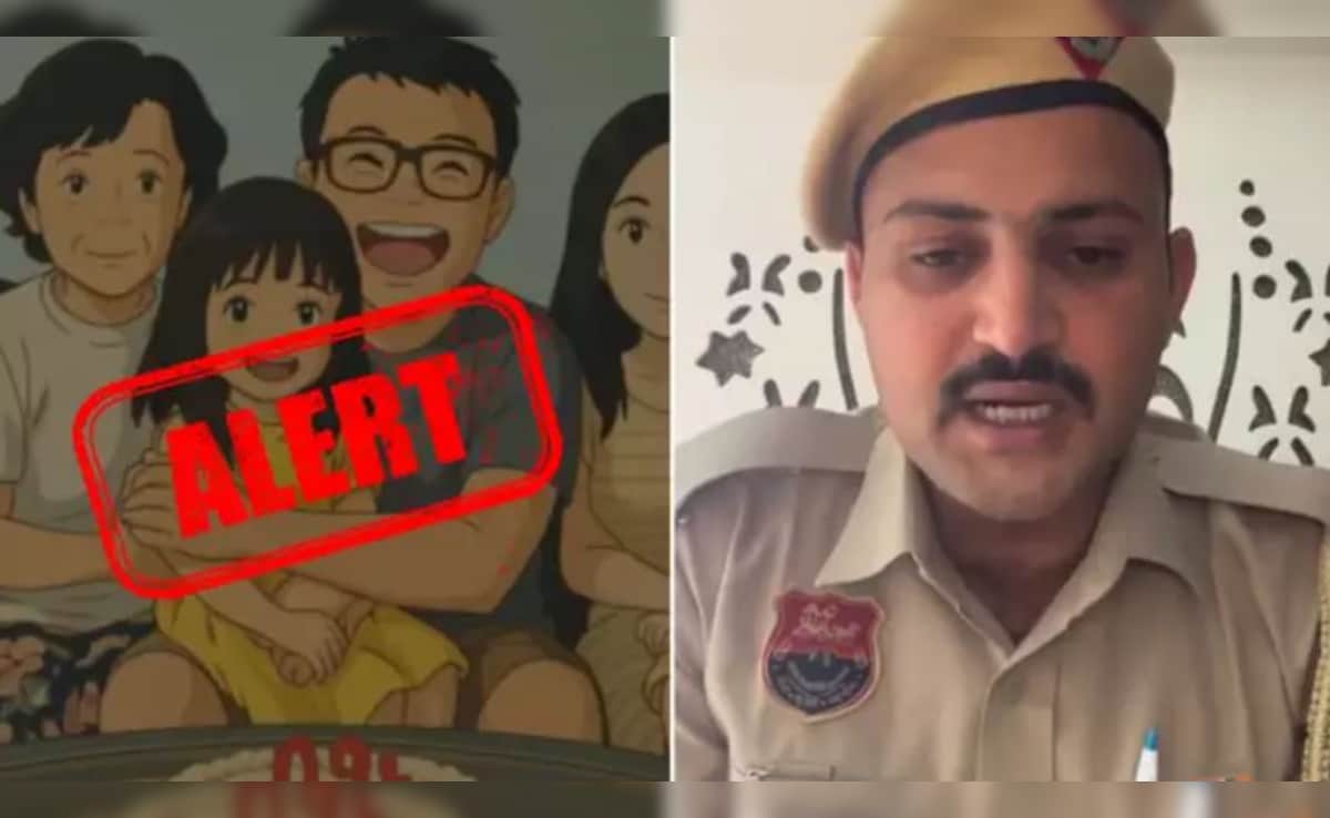 পুলিশ সদস্য গিবলি ট্রেন্ড সম্পর্কে সতর্ক করে, আপনি যদি এই ভুলটিও করছেন … তবে সাবধান হন