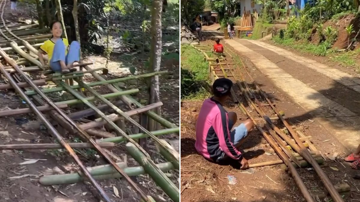 Watch: This Bamboo Rollercoaster Ride From Meghalaya Is Winning Hearts Online