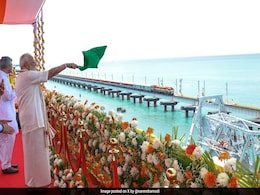 PM Modi Inaugurates New Pamban Bridge, India's 1st Vertical-Lift Sea Bridge PM Modi Inaugurates New Pamban Bridge, India's 1st Vertical-Lift Sea Bridge