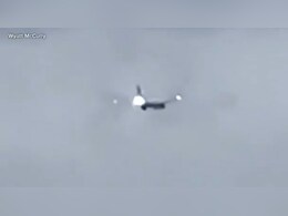 US Airlines Plane's Engine Bursts Into Flames Mid-Air After 'Rabbit Strike' US Airlines Plane's Engine Bursts Into Flames Mid-Air After 'Rabbit Strike'