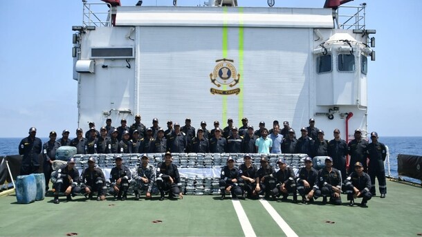 Drugs Worth Rs 1,800 Crore Dumped By Smugglers In Gujarat Sea Off Seized