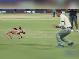 Watch: After MS Dhoni And Hardik Pandya, Now Sunil Gavaskar Plays Around With Robot Dog Champak Watch: After MS Dhoni And Hardik Pandya, Now Sunil Gavaskar Plays Around With Robot Dog Champak