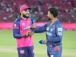 Bizarre - Rishabh Pant's Act Forces Toss To Take Place Twice During RR vs LSG IPL 2025, Riyan Parag Can't Stop Smiling