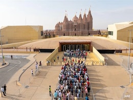 Hindu Temple In Abu Dhabi Celebrates Ram Navami With Grand Celebration Hindu Temple In Abu Dhabi Celebrates Ram Navami With Grand Celebration