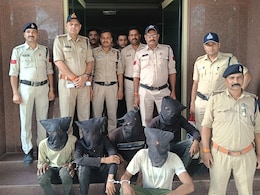 MP में डकैती डालने की तैयारी कर रहा था हरियाणा का गिरोह, 5 आरोपी चढ़े पुलिस के हत्थे, हथियारों का जखीरा और वाहन जब्त