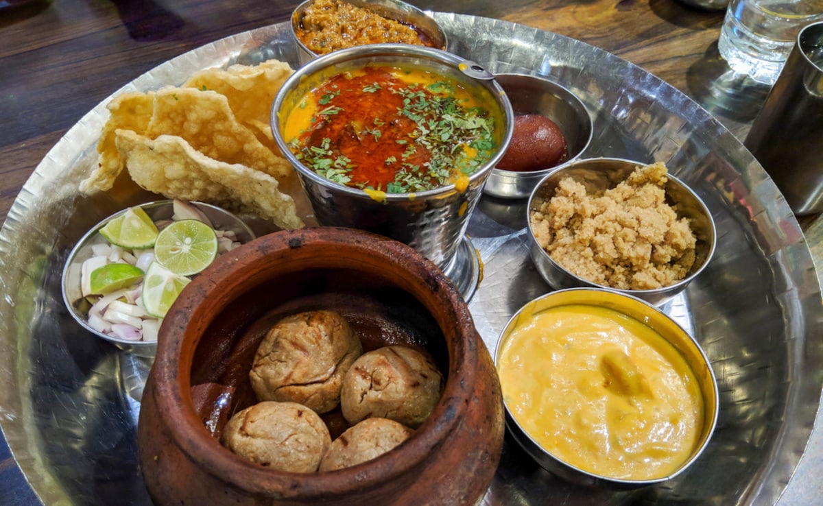 Rajasthani thali. Photo: iStock Rajasthani thali. Photo: iStock