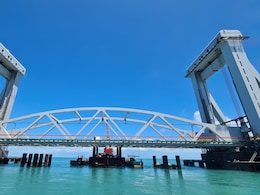 PM Modi To Inaugurate India's First Vertical Lift Sea Bridge In Tamil Nadu
