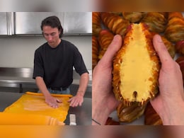"This Is Amazing": Italian Chef's Artistic Mango Pastry Recipe Impresses Foodies "This Is Amazing": Italian Chef's Artistic Mango Pastry Recipe Impresses Foodies