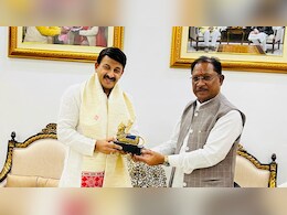 Manoj Tiwari in CG : 'पानी और खून साथ बहे, यह स्वीकार नहीं', CM साय से मुलाकात के बाद पाकिस्तान पर बोले मनोज तिवारी