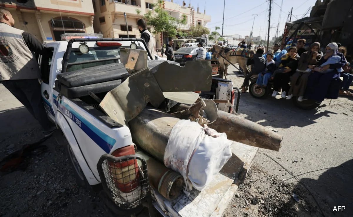 Йерусалим War has left Gaza littered with unexploded bombs that