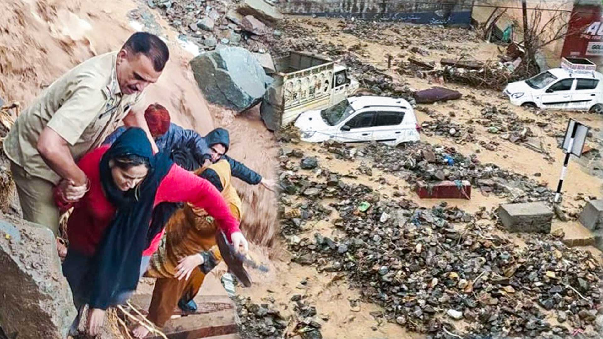 Heavy Rain In J&K's Ramban Triggers Flash Flood, Over 100 Rescued