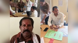 तहसीलदार का बाबू किसान से मांग रहा था घूस, चालाक अन्नदाता ने लोकायुक्त पुलिस से रंगे हाथों करवाया गिरफ्तार