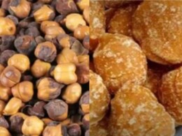 Gud-Chana benefits: सुबह खाली पेट खाएं मुट्ठीभर चना और गुड़, शरीर में बनेगा खून, सेहत में भी दिखेंगे जबरदस्त सुधार Gud-Chana benefits: सुबह खाली पेट खाएं मुट्ठीभर चना और गुड़, शरीर में बनेगा खून, सेहत में भी दिखेंगे जबरदस्त सुधार