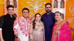 Pics: Abhishek Bachchan, Sara Ali Khan And Others At JP Dutta's Daughter's Baby Shower