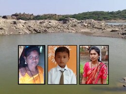 Jalgaon News : नदीत बुडालेल्या मुलासाठी आई आणि मावशीची पाण्यात उडी; तिघांचाही मृत्यू