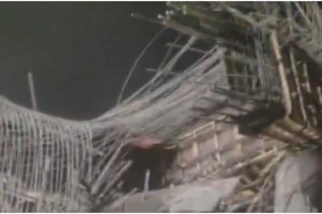 उदयपुर के महाराणा प्रताप एयरपोर्ट पर निर्माणधीन छत की सटरिंग गिरी.