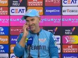 LSG Coach Attends Call From Journalist's Mother During Press Conference. Video Viral