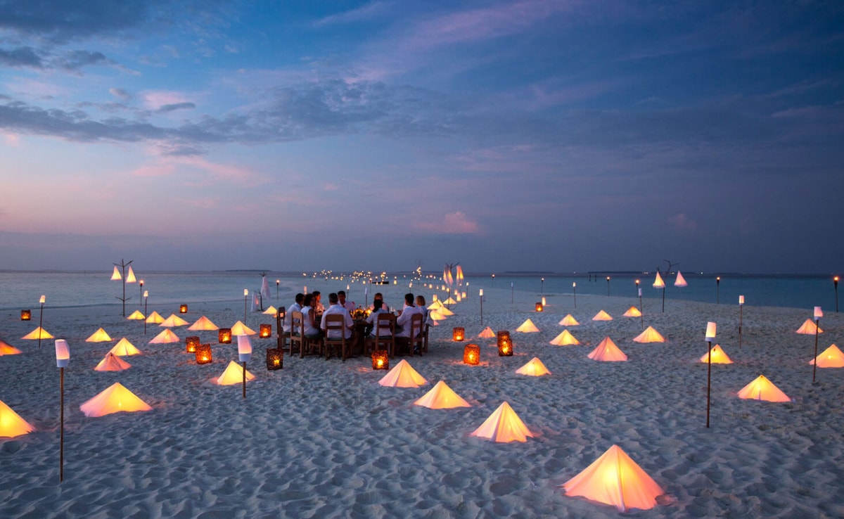 Малдивите е видът който се чувства като мечта Помислете бели