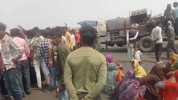 Accident: फसल काट रहे थ्रेसर में समा गया युवक, मौत के बाद परिजनों ने किया हाईवे जाम