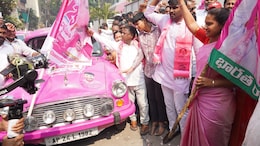 K Kavitha Flags Off Car Rally Ahead Of BRS' Silver Jubilee Celebrations