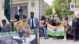 Video: Pak Official's 'Throat-Slit' Gesture At Pahalgam Attack Protestors In UK