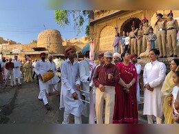 Rajasthan News: विश्व धरोहर दिवस पर सोनार दुर्ग से पटवों की हवेली तक बिखरी जैसलमेर की विरासत की चमक Rajasthan News: विश्व धरोहर दिवस पर सोनार दुर्ग से पटवों की हवेली तक बिखरी जैसलमेर की विरासत की चमक