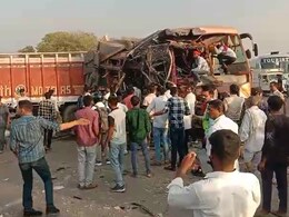 Rajasthan: बारातियों से भरी बस की तेज रफ्तार ट्रक से टक्कर, 37 लोग हुए घायल, सामने आया भीषण हादसे का वीडियो