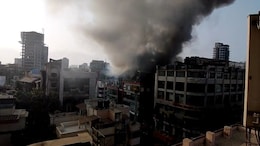 Massive Fire At Showroom In Mumbai's Bandra, No Injuries Reported