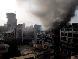 Massive Fire At Showroom In Mumbai's Bandra, No Injuries Reported