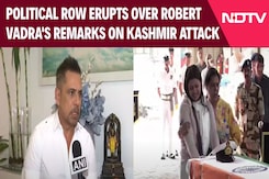 Political Row Erupts Over Robert Vadra's Remarks On Kashmir Terror Attack Political Row Erupts Over Robert Vadra's Remarks On Kashmir Terror Attack