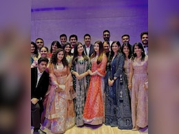 Amid Divorce Rumours, Abhishek And Aishwarya, Along With Daughter Aaradhya, Recreate <i>Kajra Re</i> Steps At Family Wedding Amid Divorce Rumours, Abhishek And Aishwarya, Along With Daughter Aaradhya, Recreate <i>Kajra Re</i> Steps At Family Wedding
