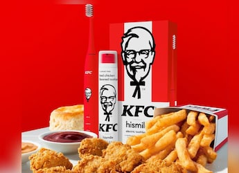 KFC Introduces Fried Chicken Toothpaste, Leaves Internet Divided KFC Introduces Fried Chicken Toothpaste, Leaves Internet Divided