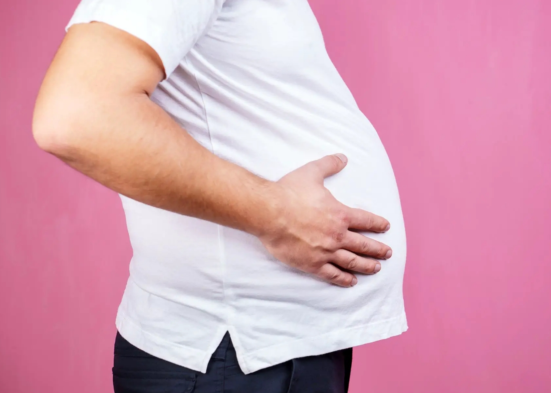 Visceral fat (deep belly fat) accumulates faster than subcutaneous fat